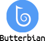 Butterbian logo