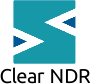 Clear NDR logo
