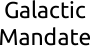 Galactic Mandate logo