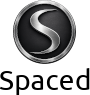 Spaced logo