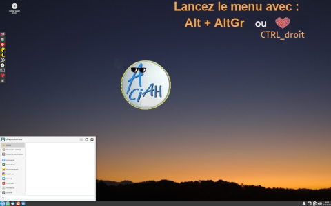 ACIAH desktop screenshot: Distribution overview