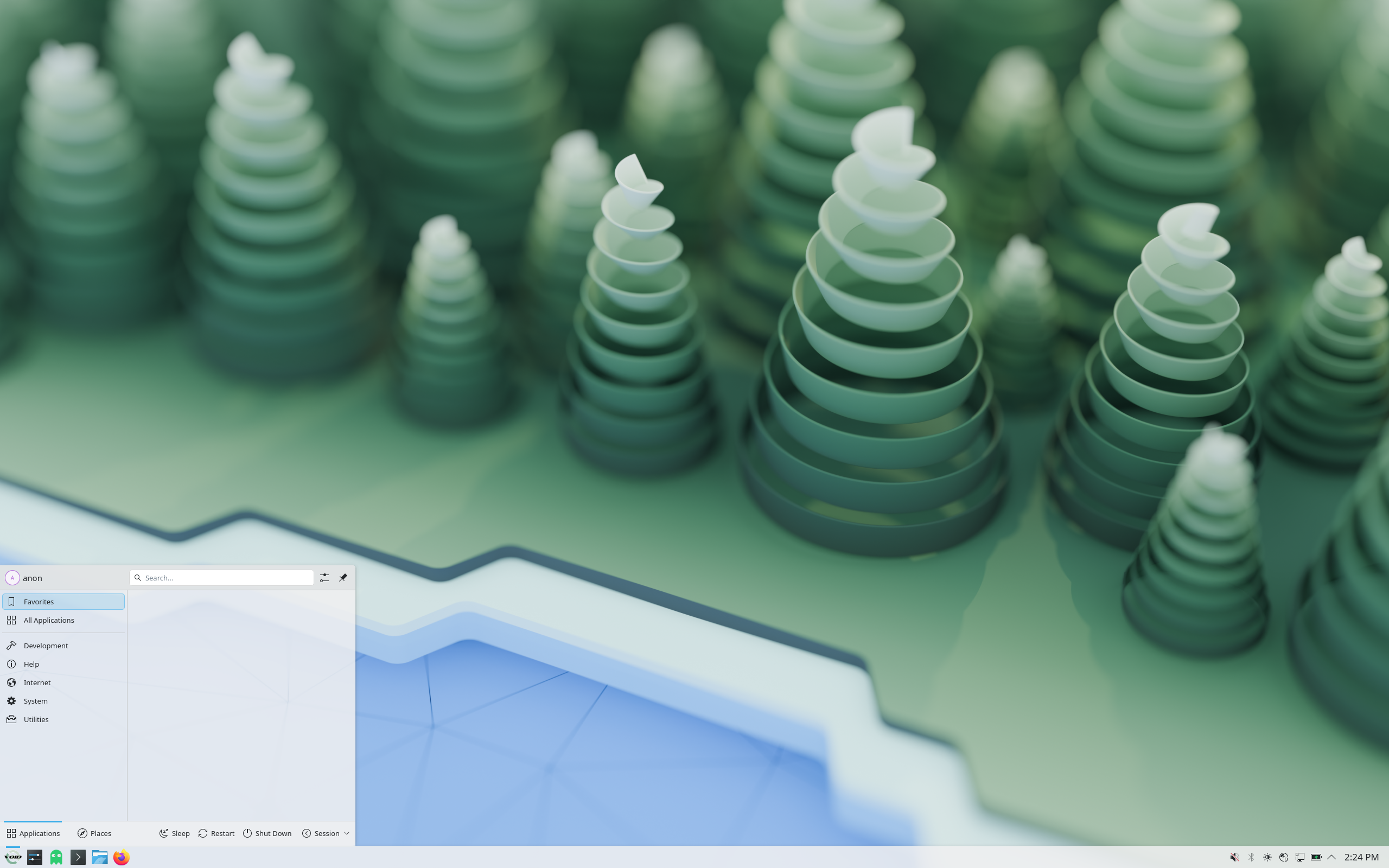 AfagOS desktop screenshot: 20260301