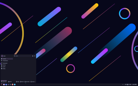 AgarimOS desktop screenshot: Distribution overview