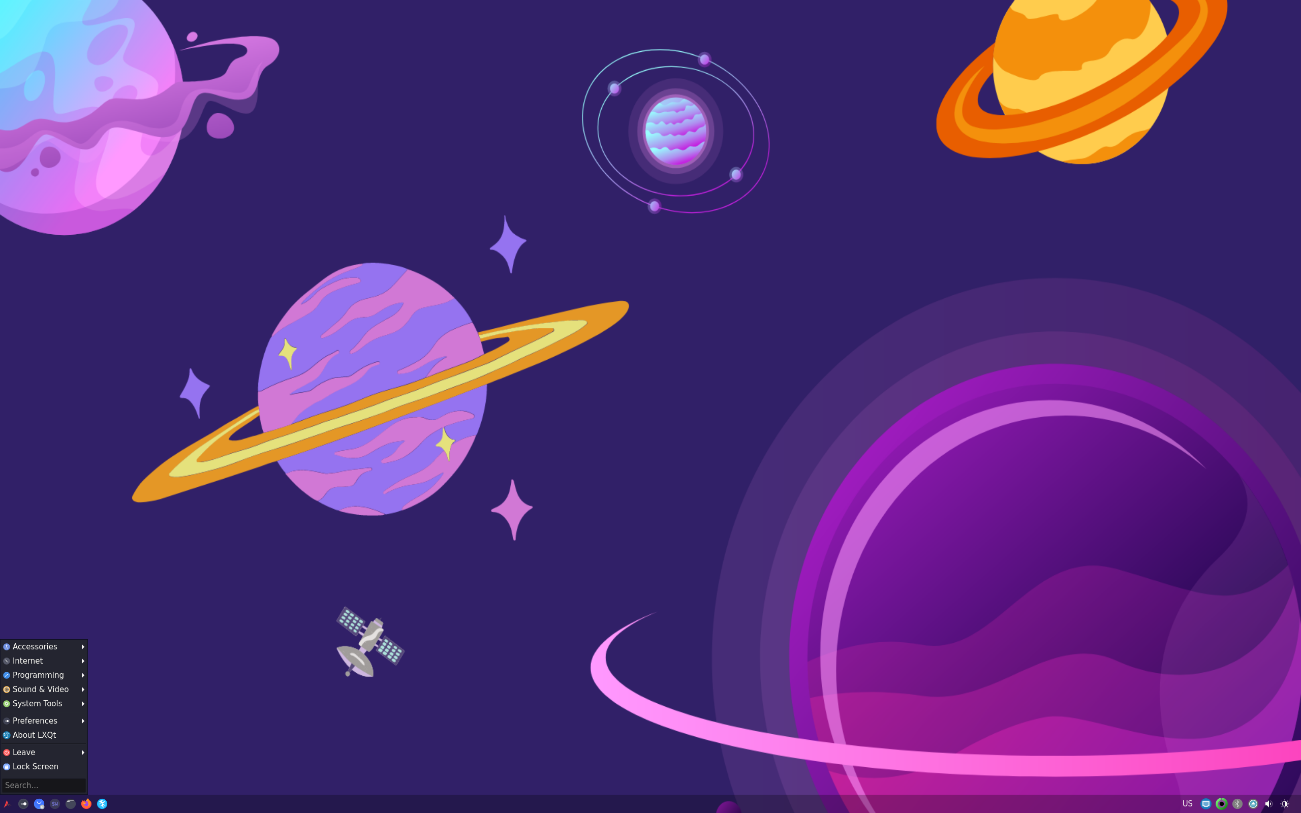AgarimOS desktop screenshot: 20251020 lxqt