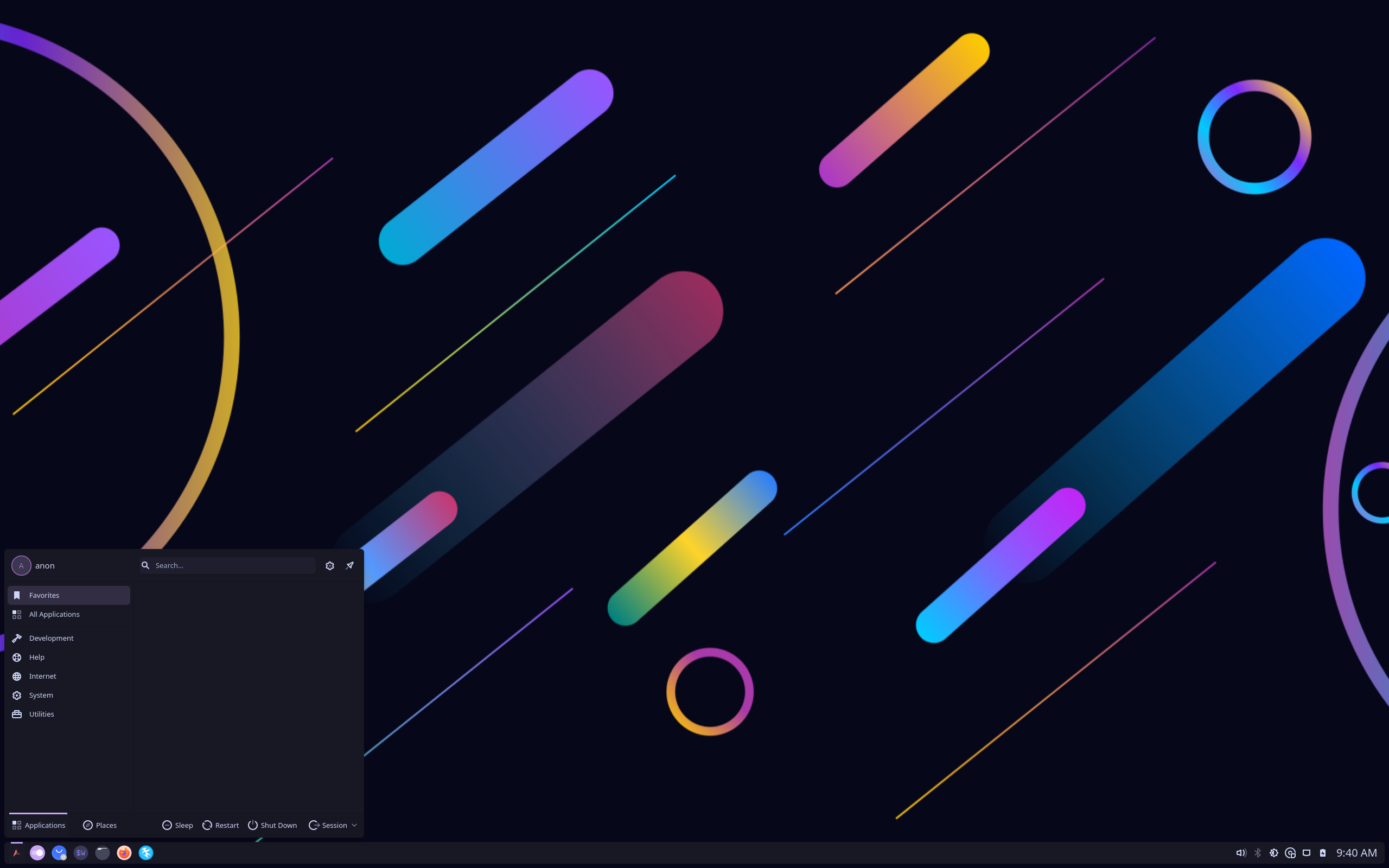 AgarimOS desktop screenshot: 20251021 kde