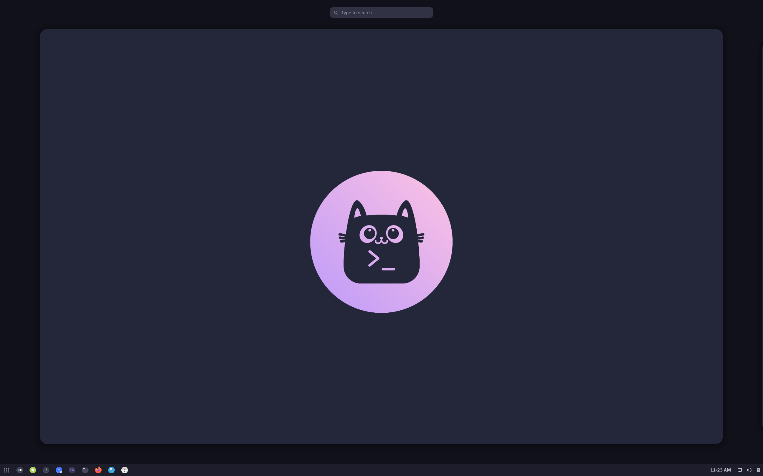 AgarimOS desktop screenshot: 20251106 gnome