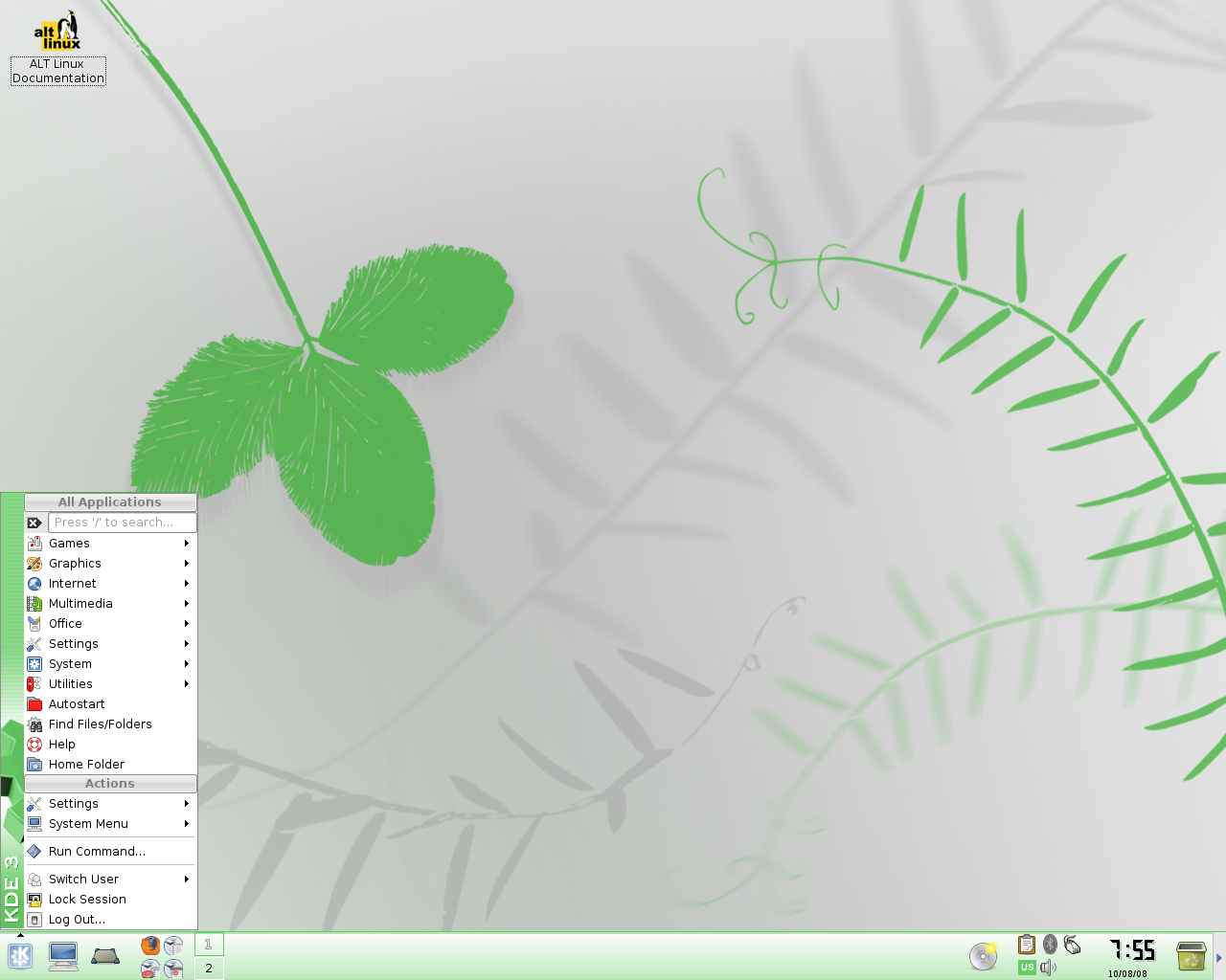 ALT desktop screenshot: 4.1