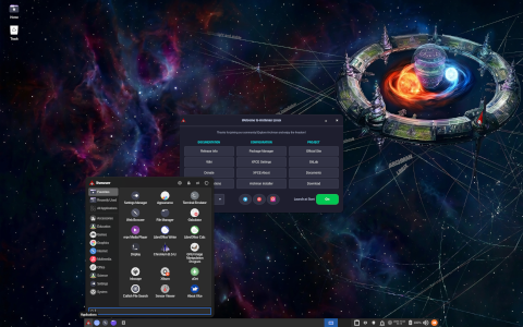 Archman desktop screenshot: Distribution overview