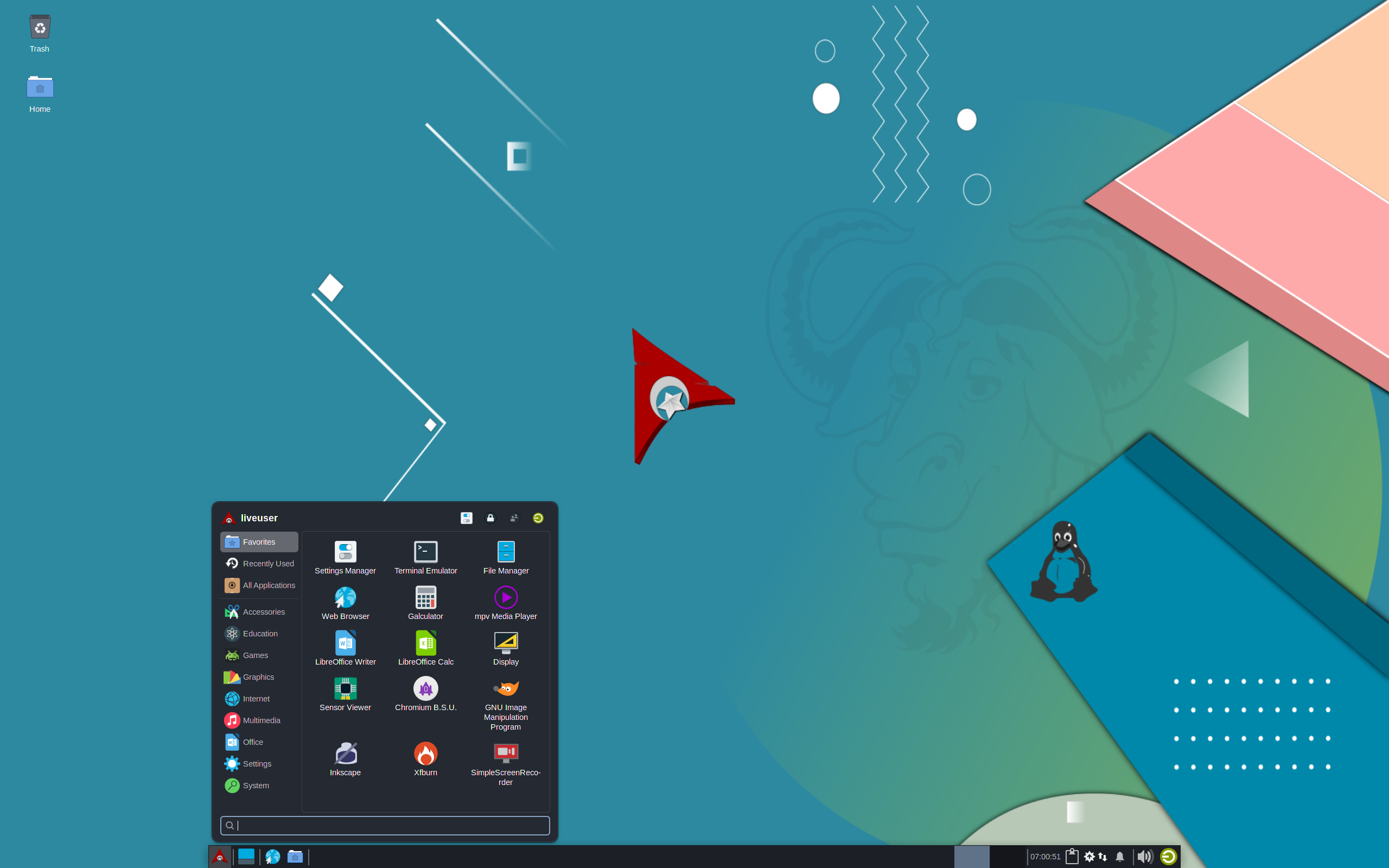 Archman desktop screenshot: 2022.03