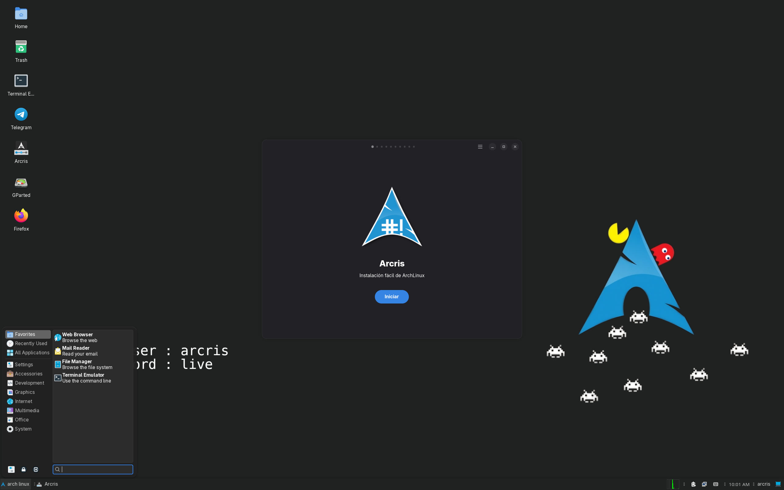 Arcris desktop screenshot: 2026.05.21