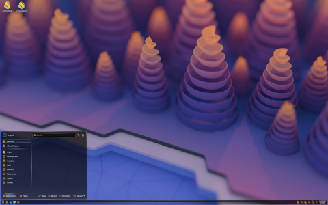 Argent desktop screenshot: Distribution overview
