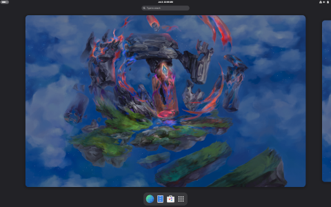 Arkane desktop screenshot: Distribution overview
