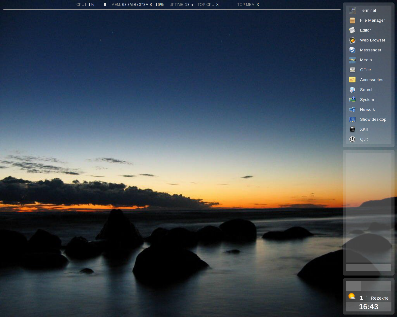 AUSTRUMI desktop screenshot: 1.8.0
