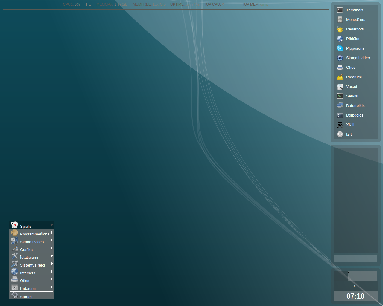 AUSTRUMI desktop screenshot: 2.4.0
