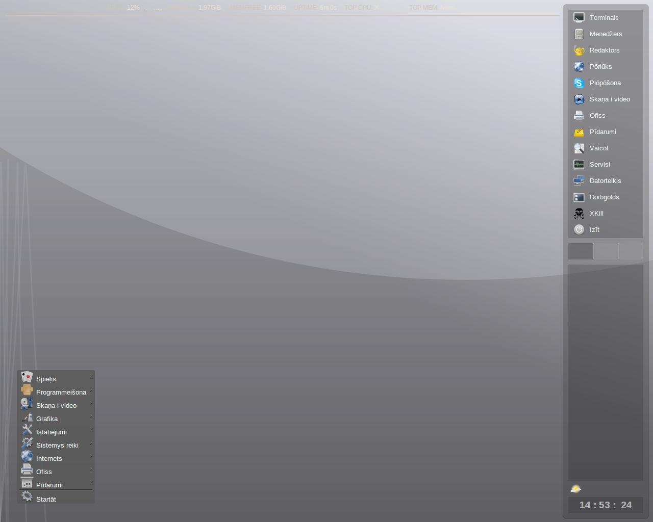 AUSTRUMI desktop screenshot: 2.4.8
