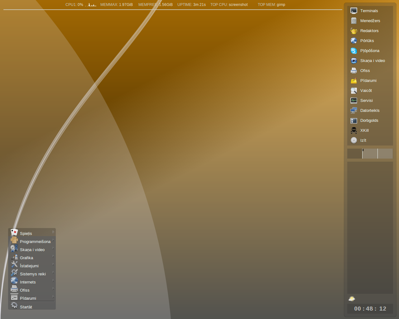 AUSTRUMI desktop screenshot: 2.5.3