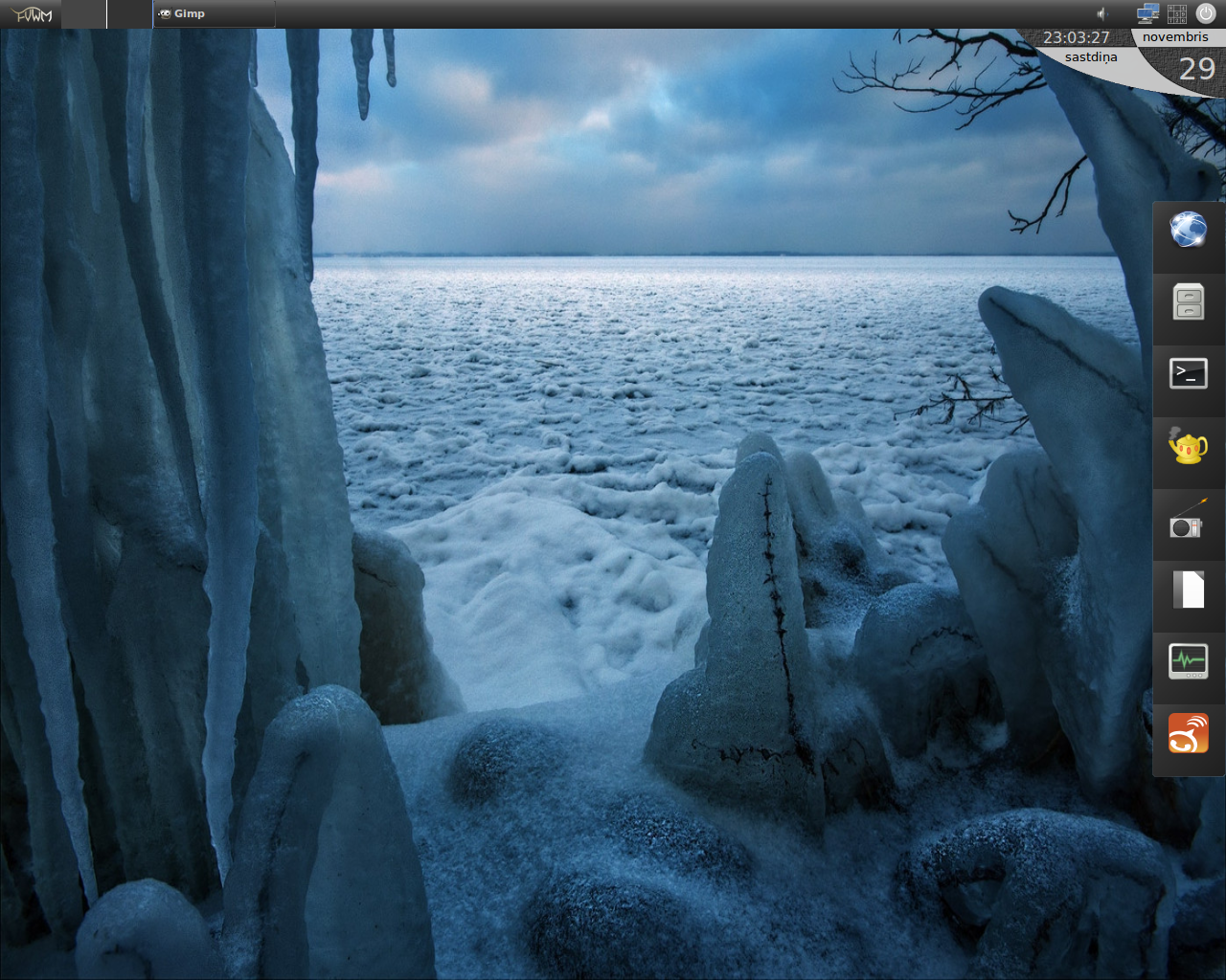 AUSTRUMI desktop screenshot: 3.0.5