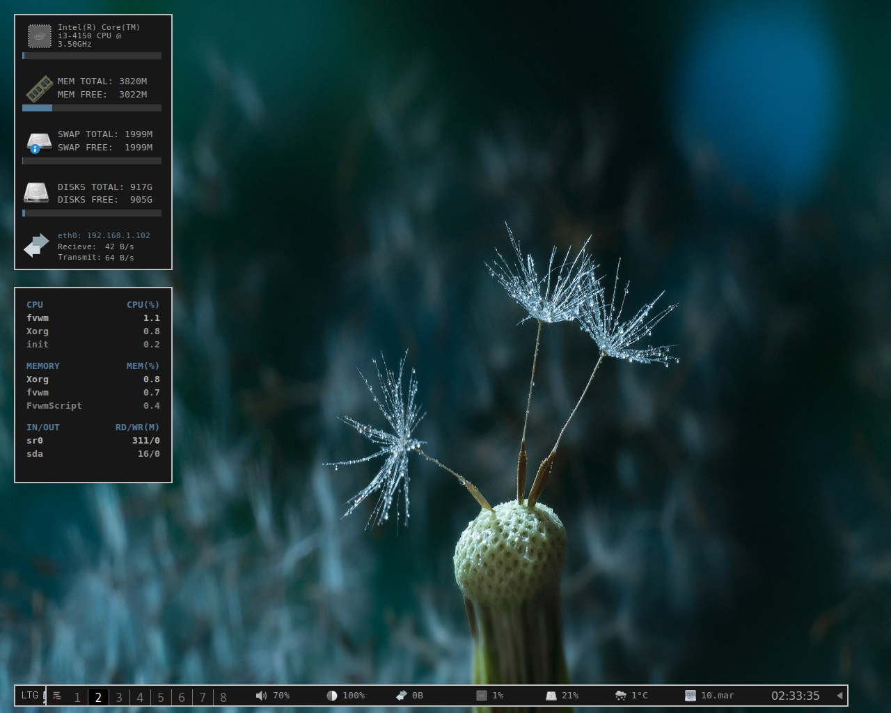 AUSTRUMI desktop screenshot: 3.6.1