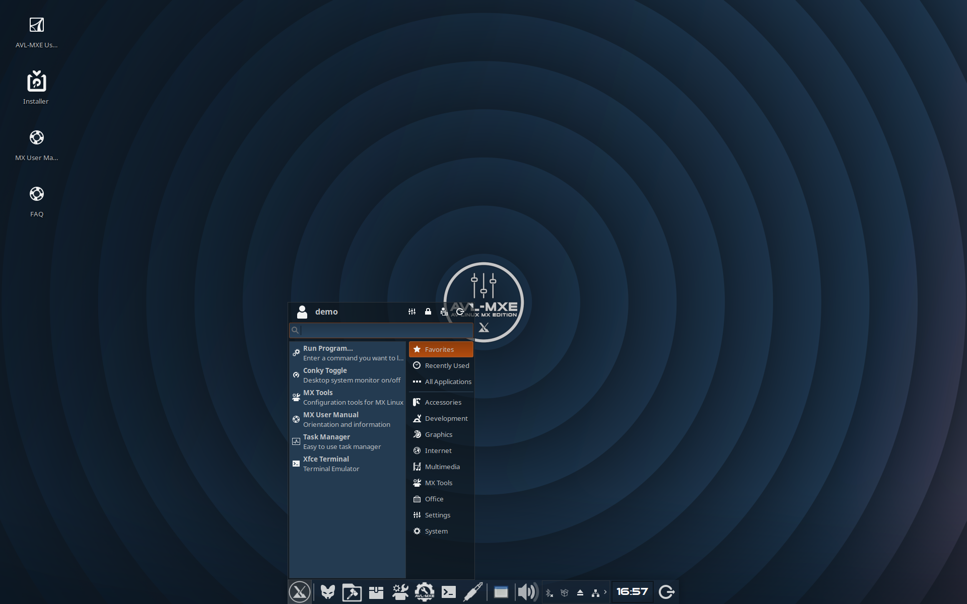 AV Linux desktop screenshot: 2020.11.23