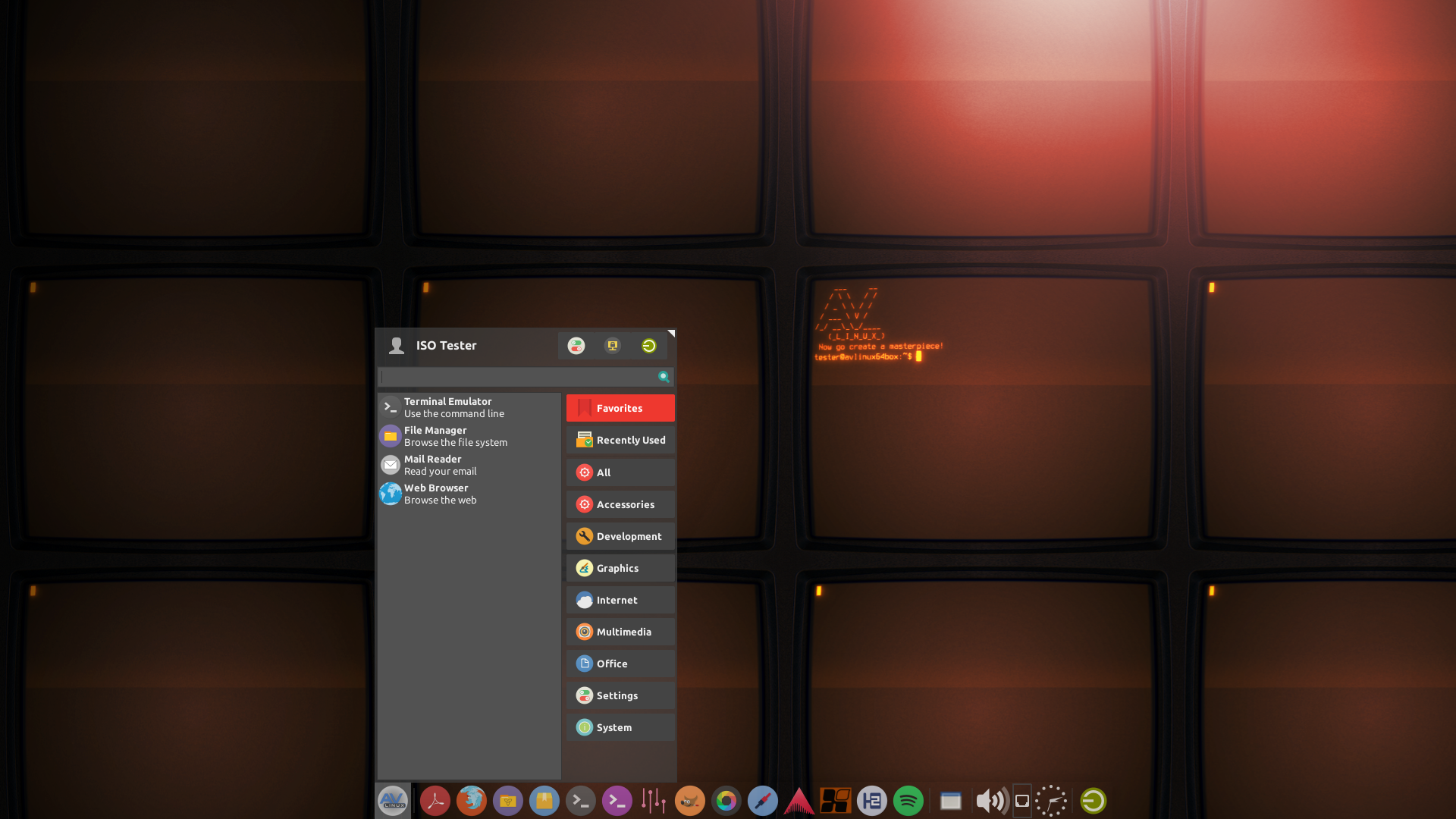 AV Linux desktop screenshot: 2020.4.10
