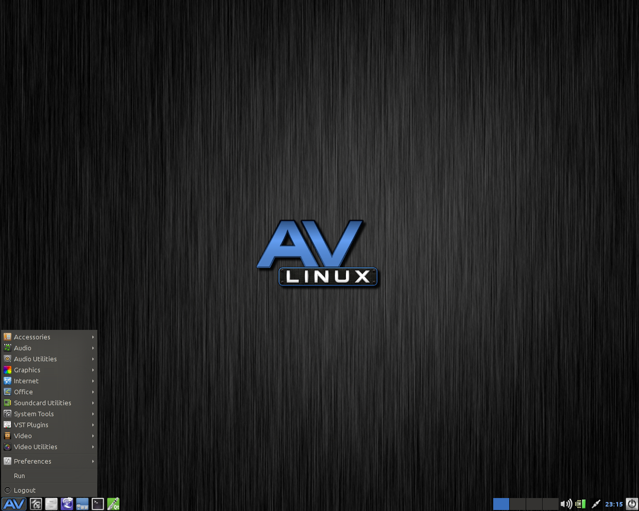 AV Linux desktop screenshot: 6.0.1b