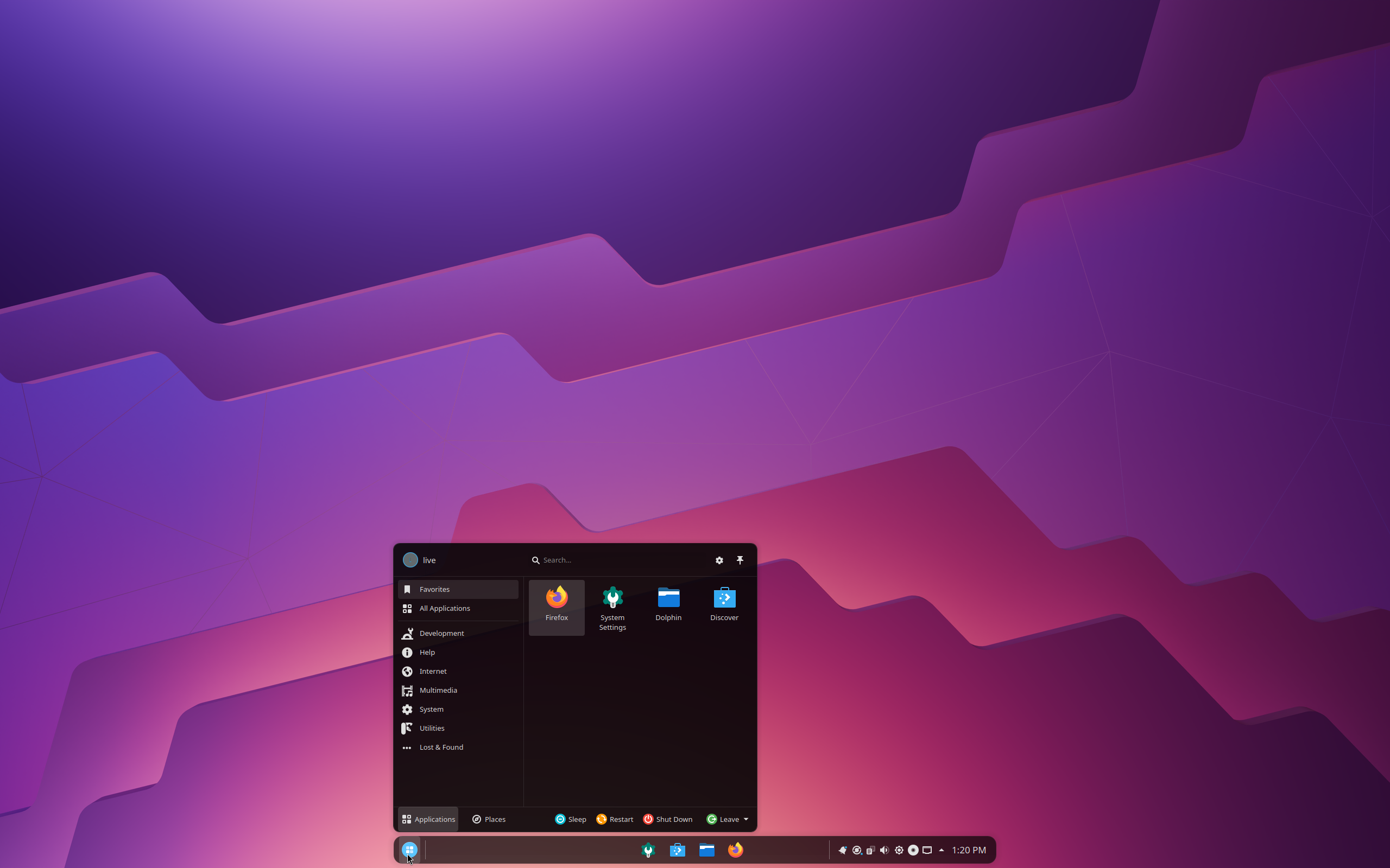 AxOS desktop screenshot: 25.01