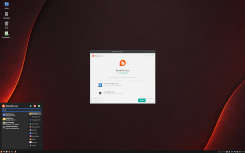 Basalt desktop screenshot: Distribution overview