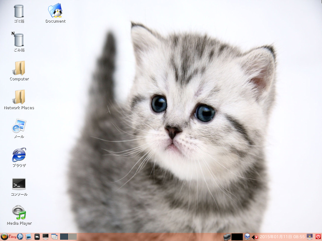 Berry desktop screenshot: 1.19