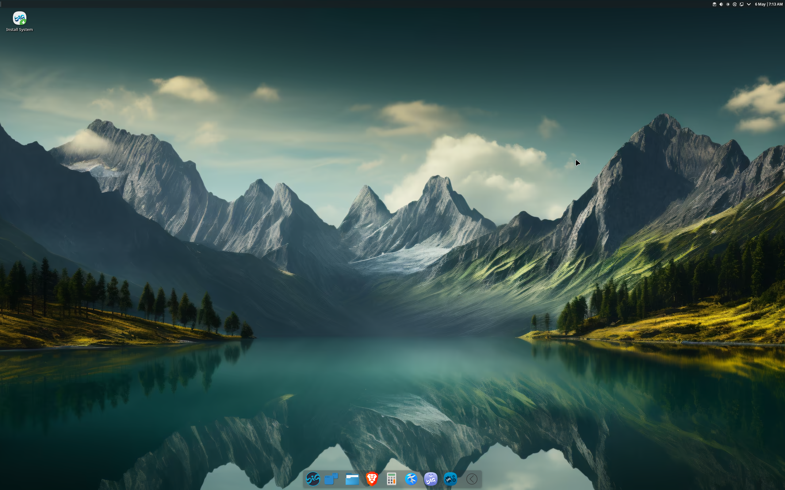 BigLinux desktop screenshot: 2025 05 04
