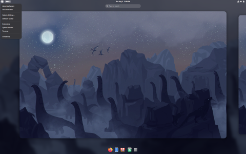 Bluefin desktop screenshot: Distribution overview