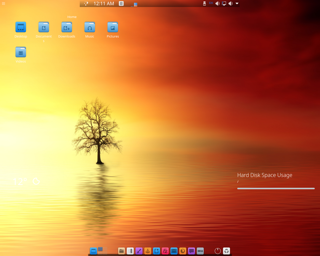 Bluestar desktop screenshot: 4.15.15