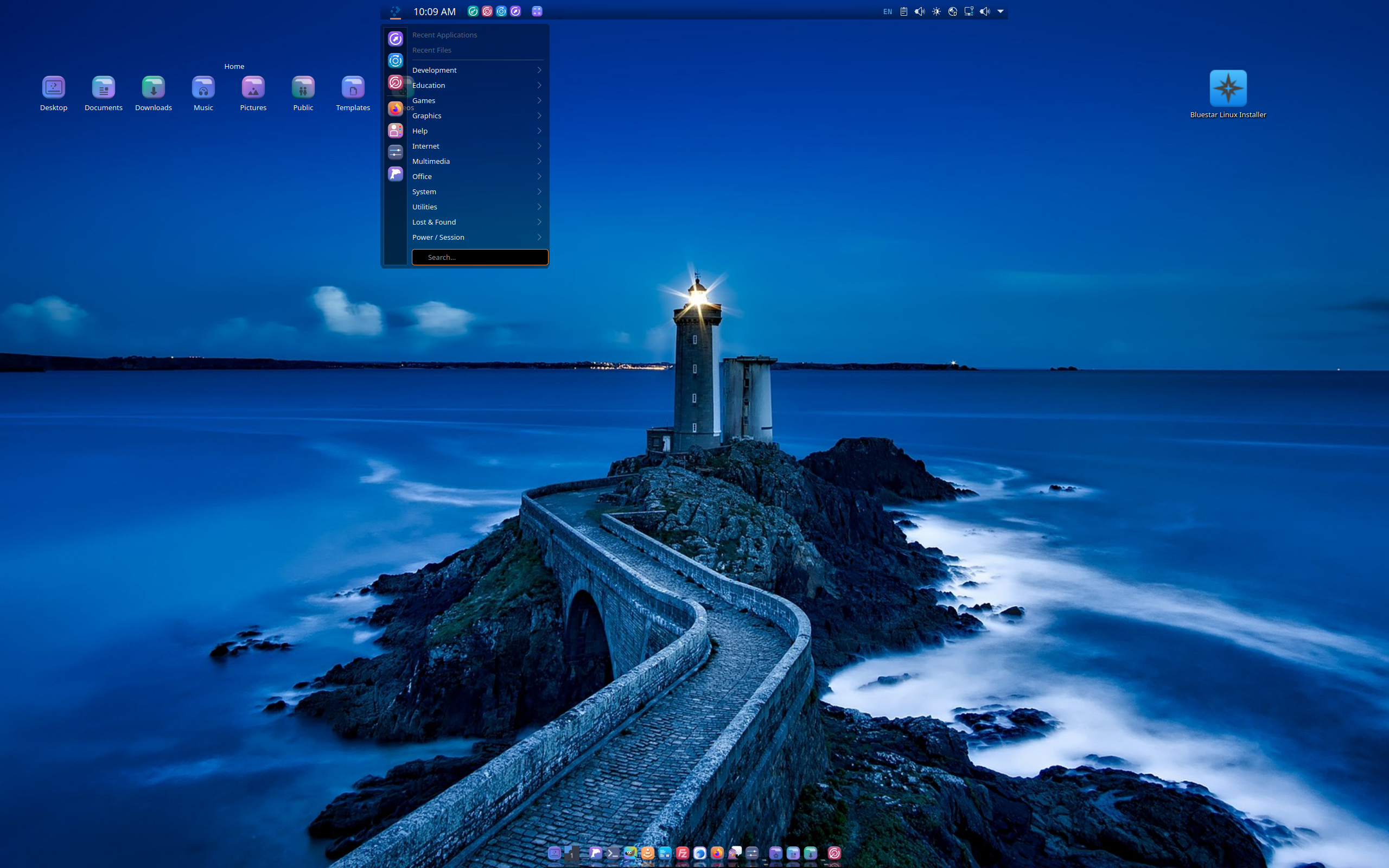 Bluestar desktop screenshot: 6.14.5