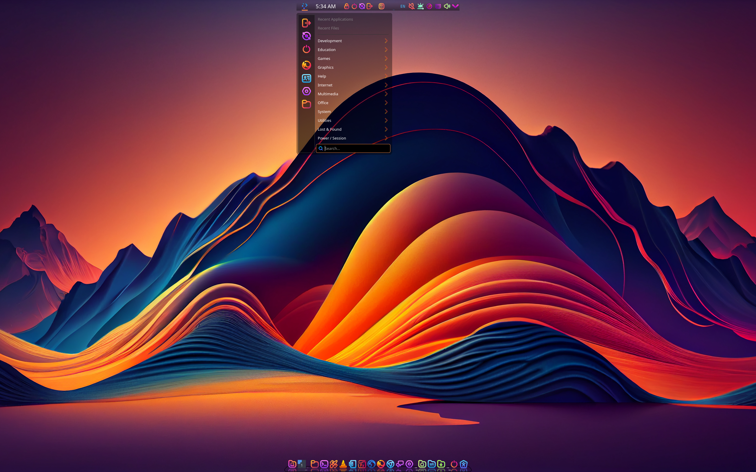 Bluestar desktop screenshot: 7.0.2