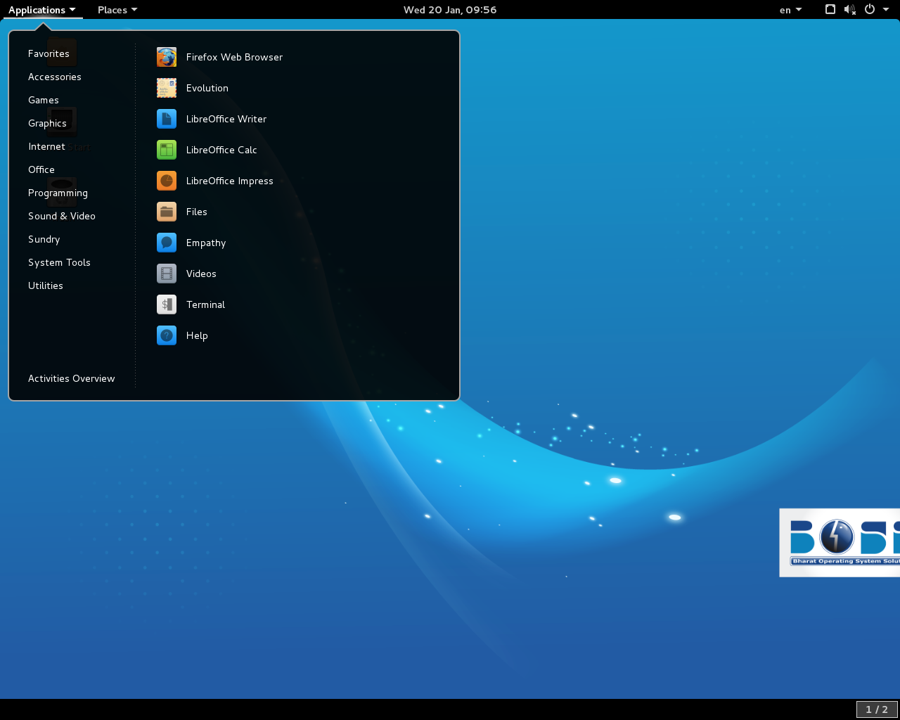 BOSS desktop screenshot: 6.1