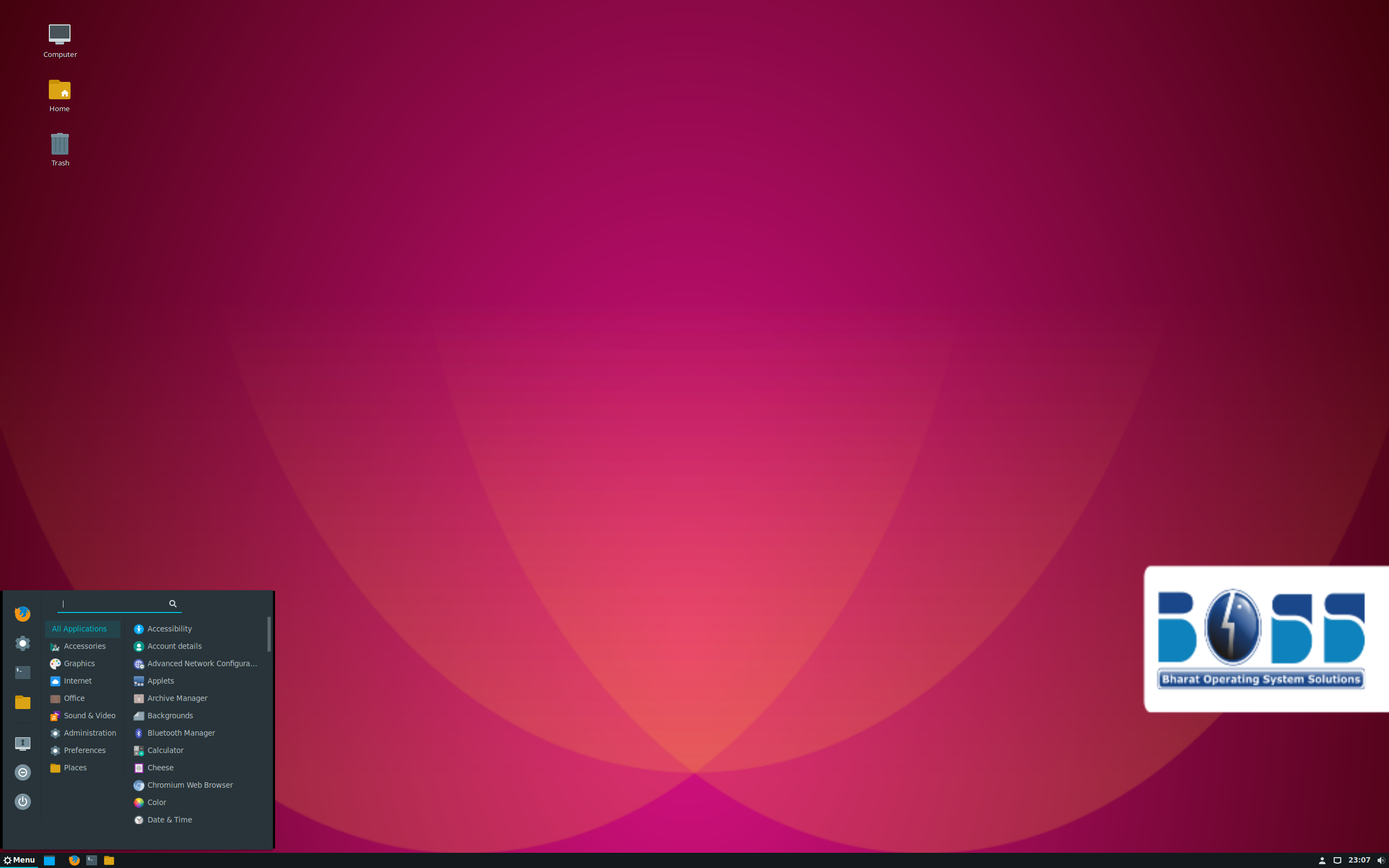 BOSS desktop screenshot: 8.0