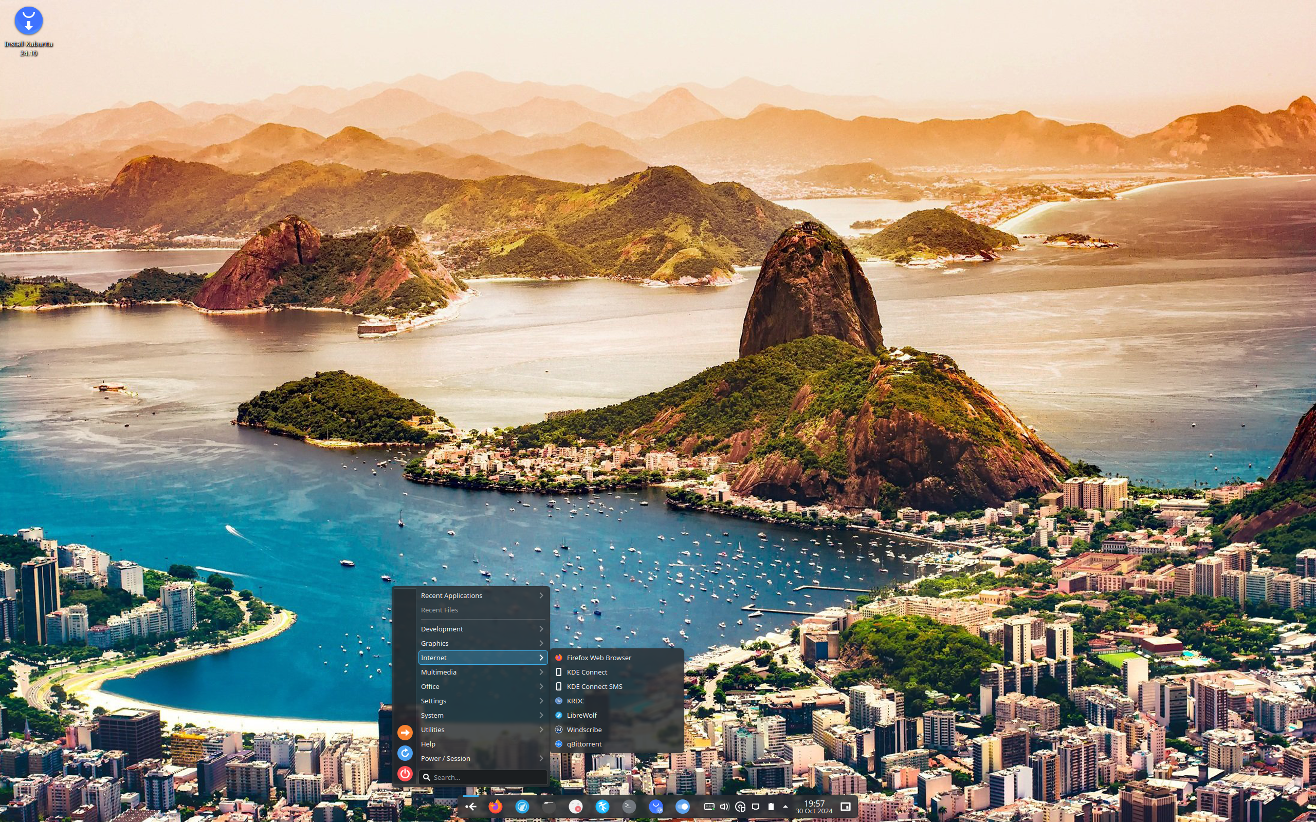 Br OS desktop screenshot: 24.10