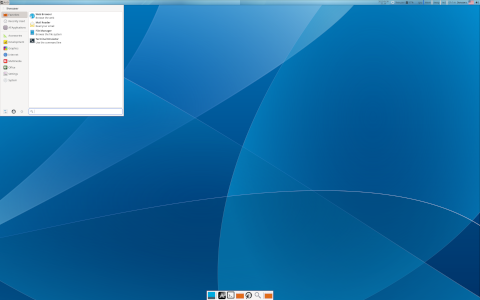 Calam desktop screenshot: Distribution overview