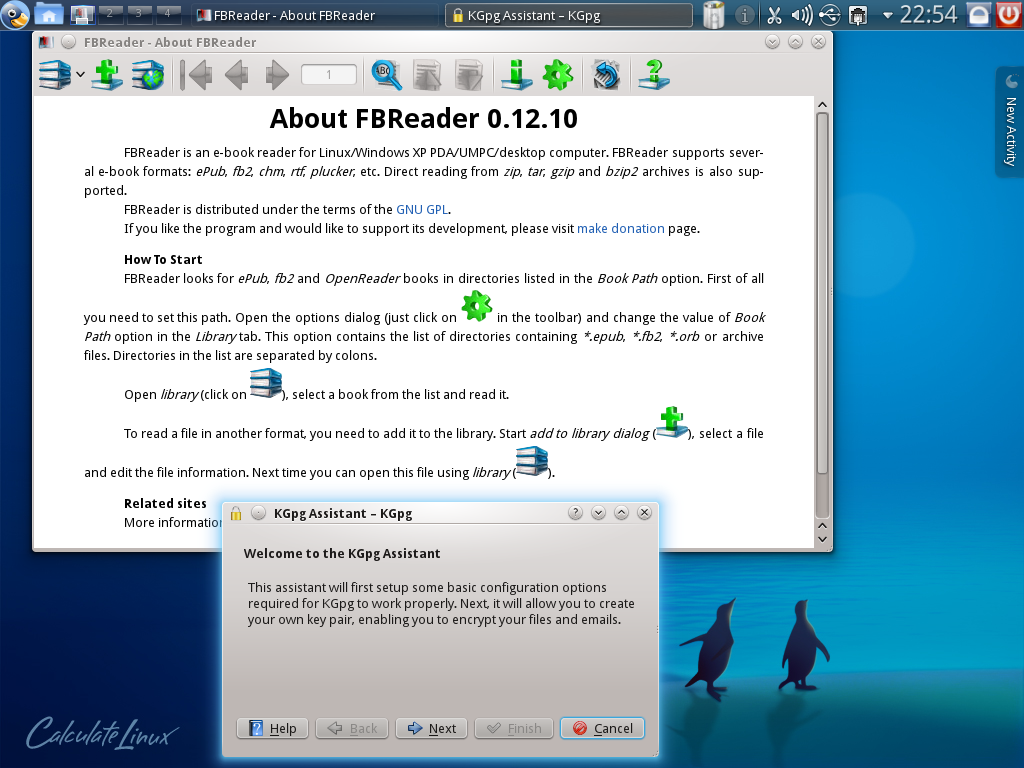 Calculate desktop screenshot: 11.3 ebook