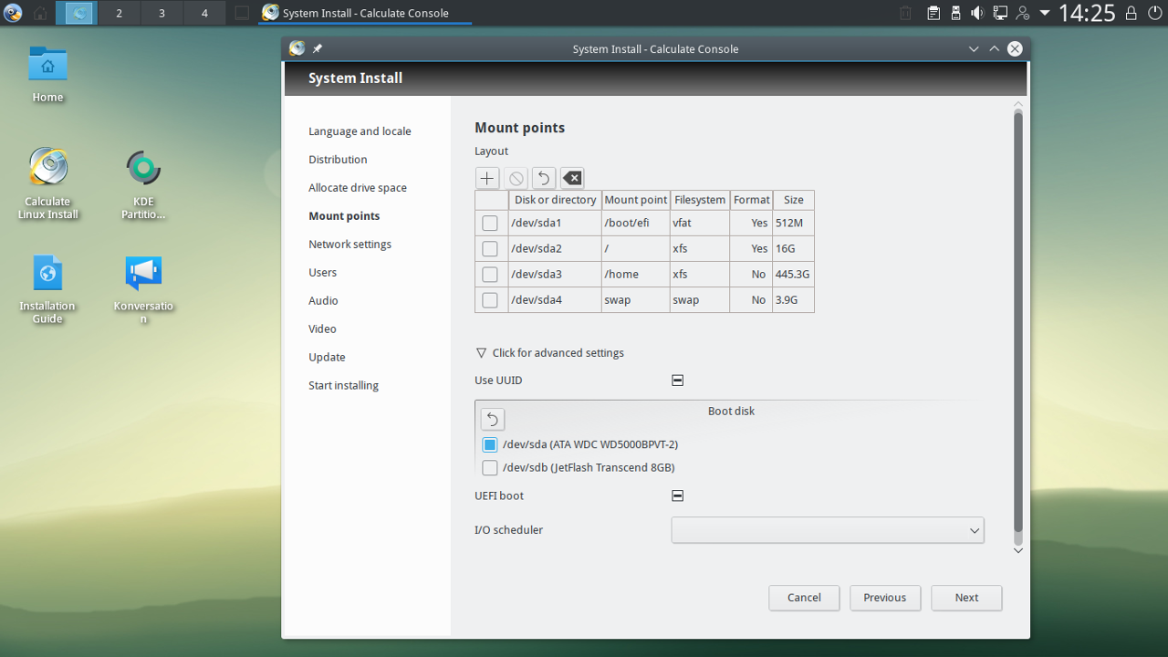 Calculate desktop screenshot: 17.6 installer