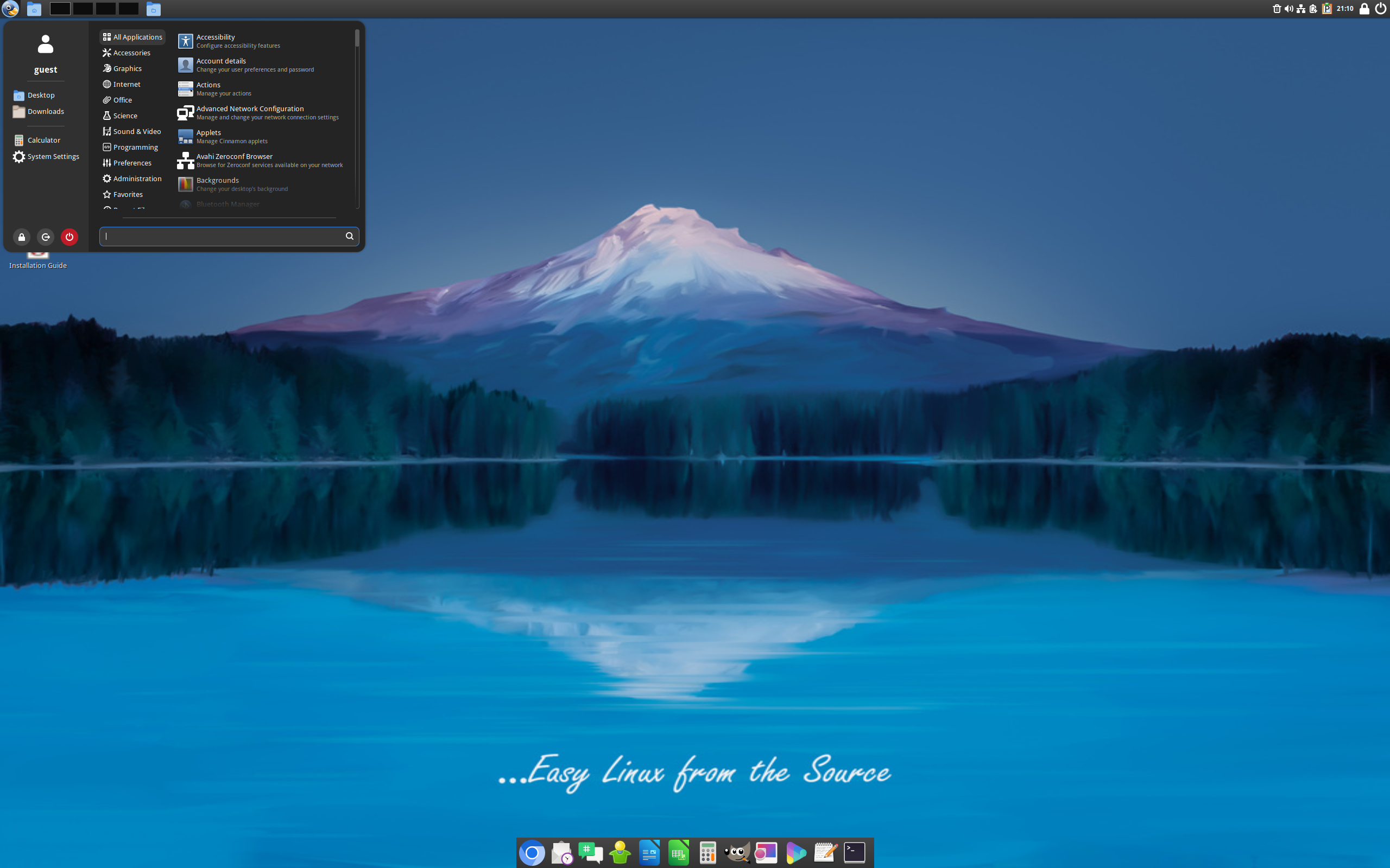 Calculate desktop screenshot: 20260803 cinnamon