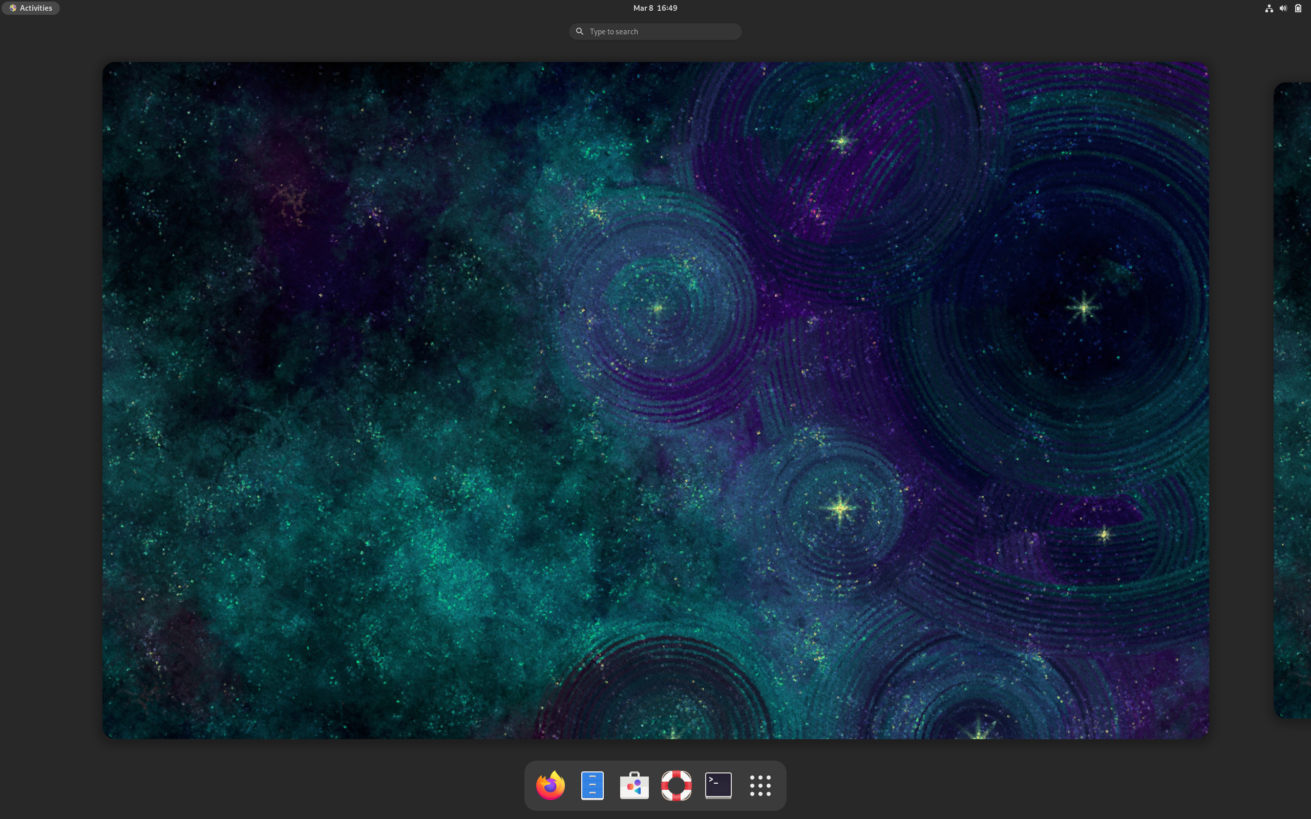 CentOS desktop screenshot: stream 20240304.0