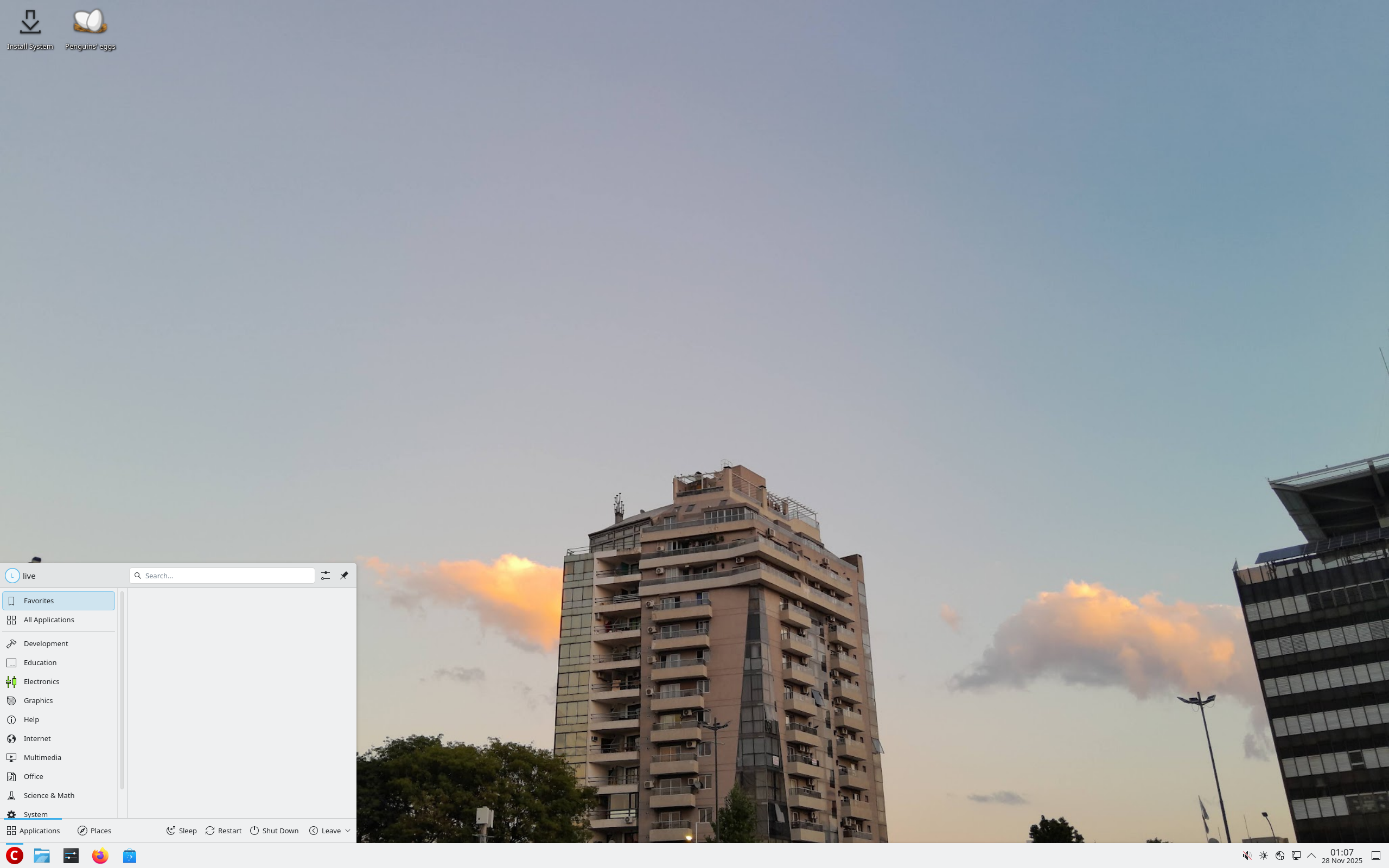Chimo desktop screenshot: 2025 11 24