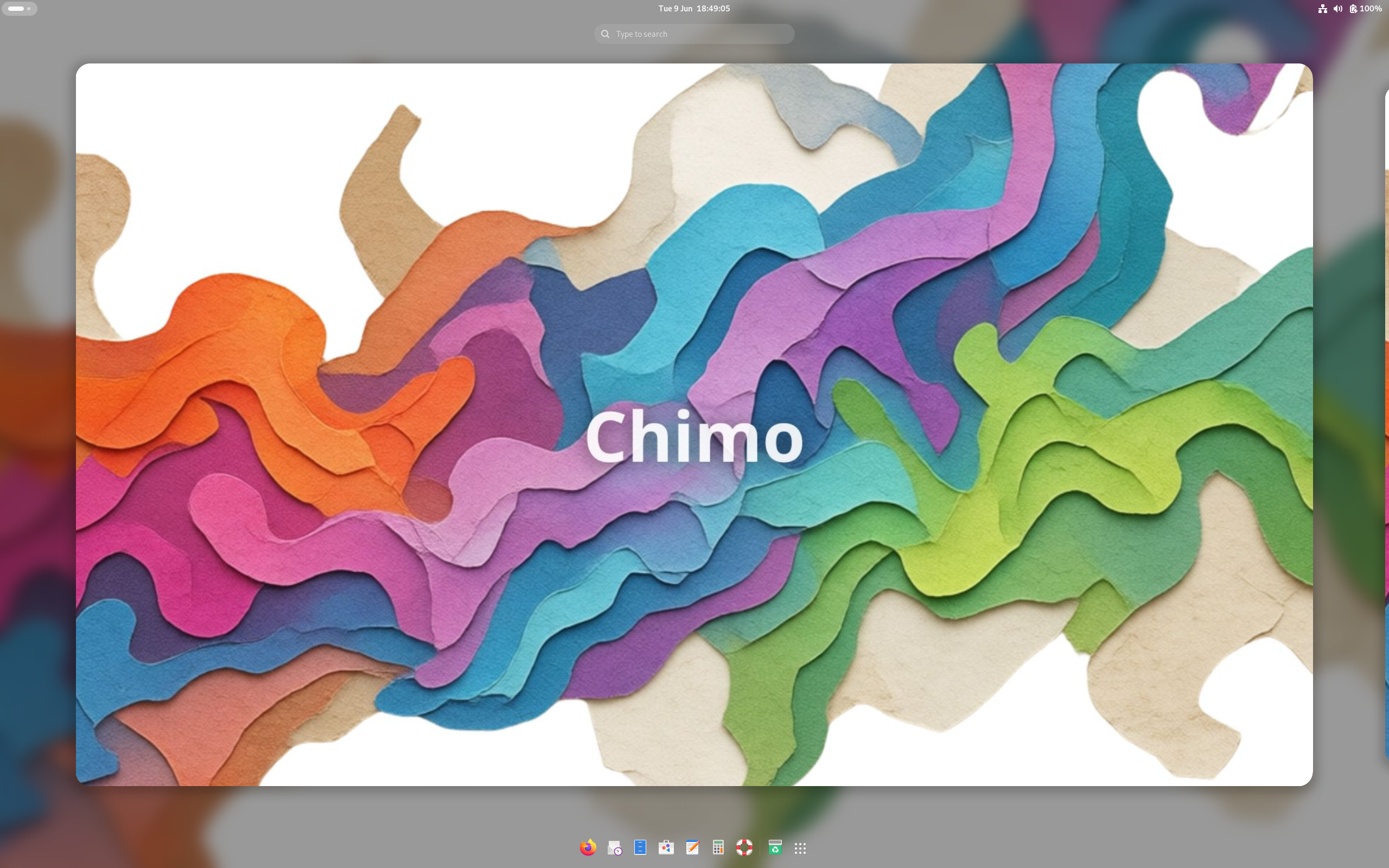 Chimo desktop screenshot: 2026 06 08