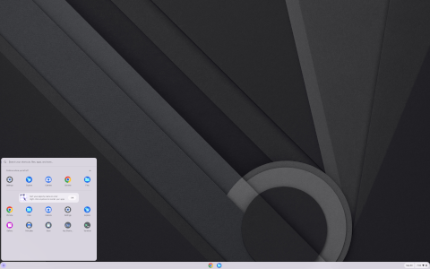 ChromeOS desktop screenshot: Distribution overview