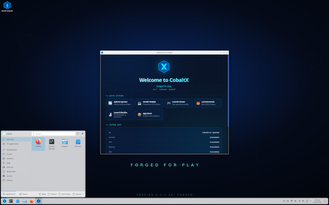 CobaltX desktop screenshot
