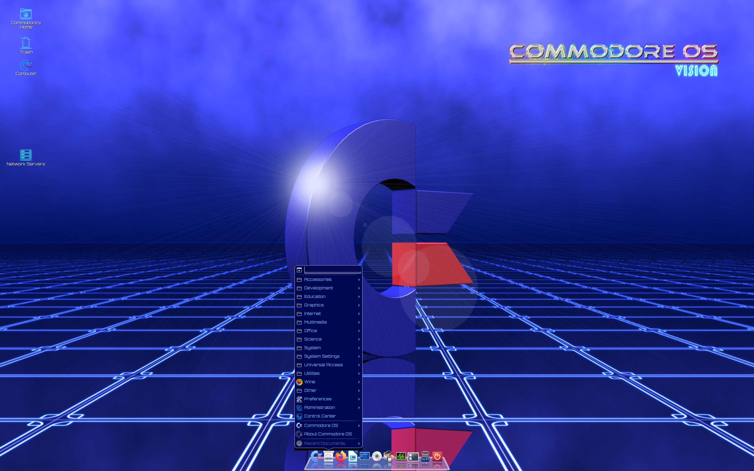 Commodore desktop screenshot: 3.0