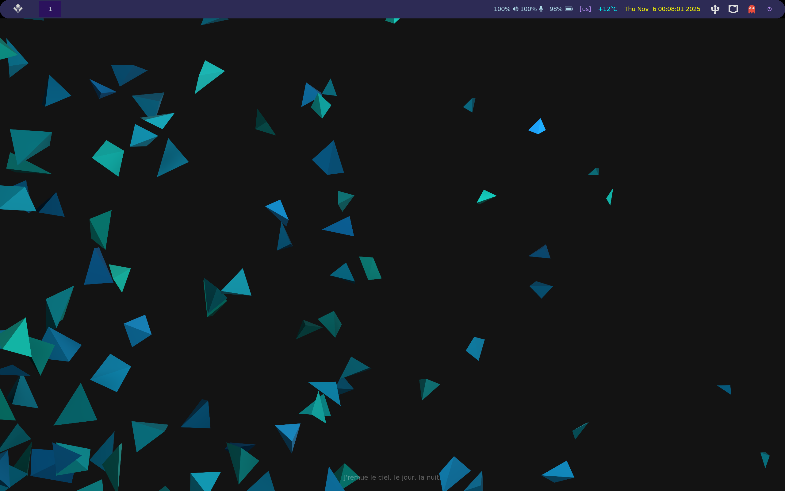 d77void desktop screenshot: 20251102 hyprland