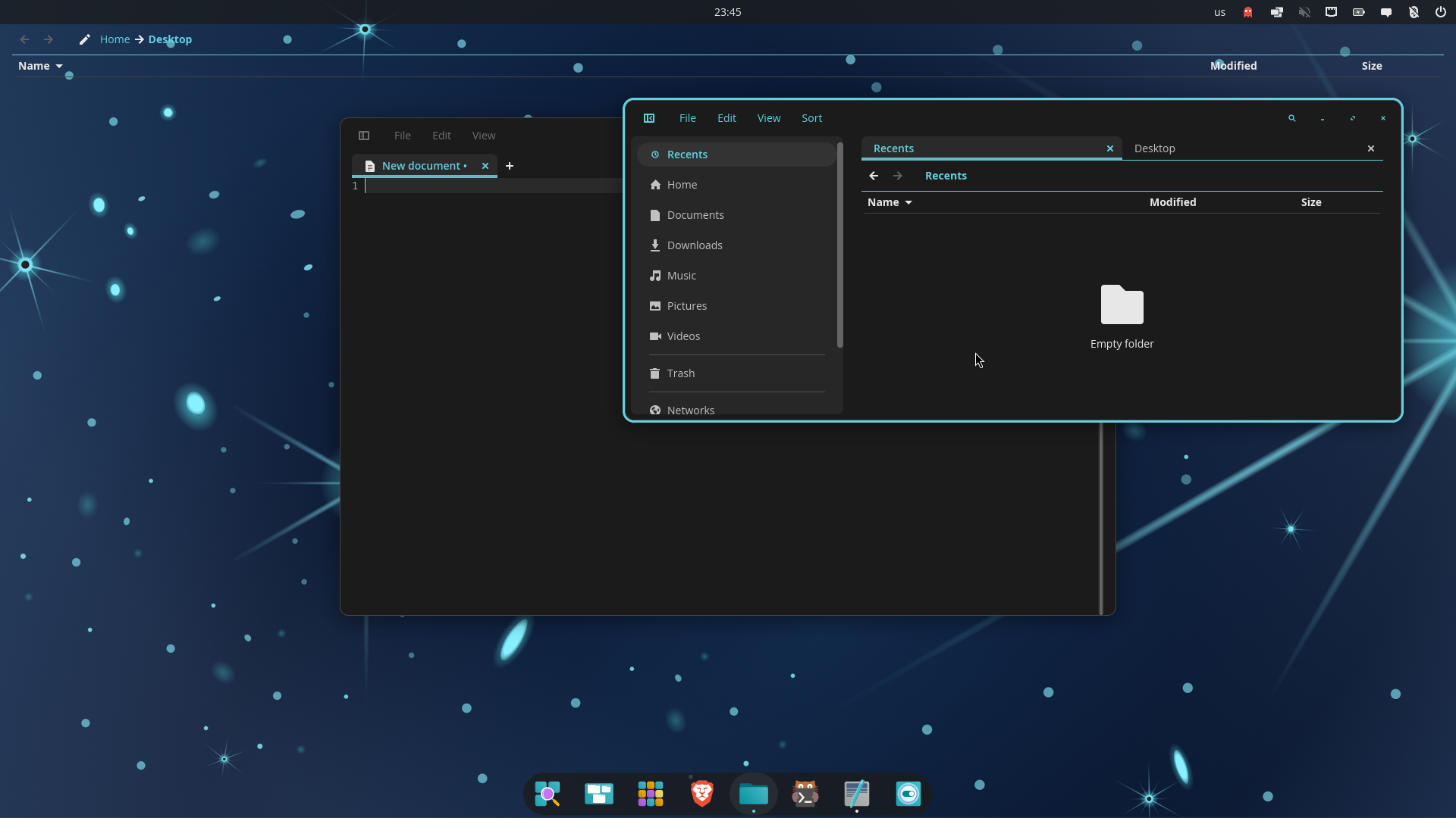 d77void desktop screenshot: 2026 files