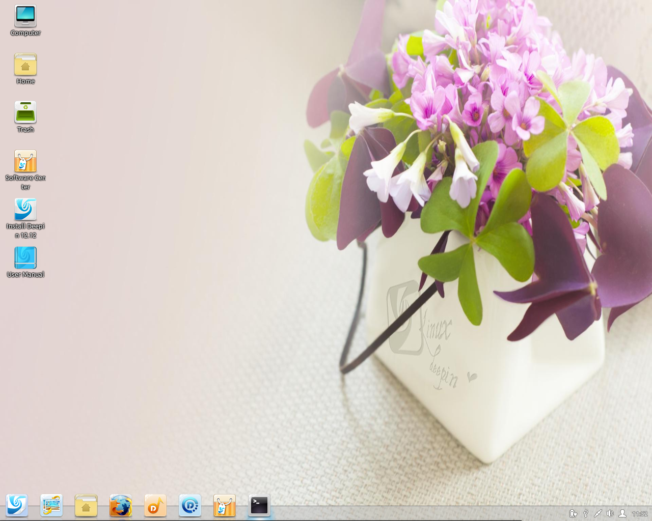 deepin desktop screenshot: 12.12