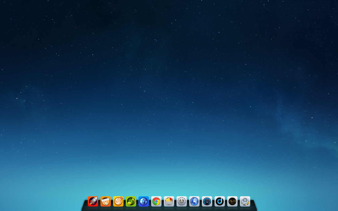 deepin desktop screenshot: 2014